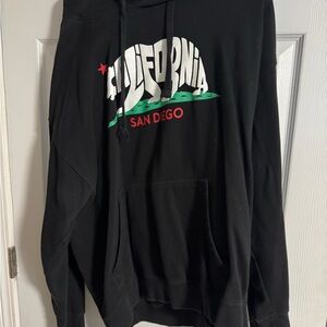 Black California San Diego Hoodie